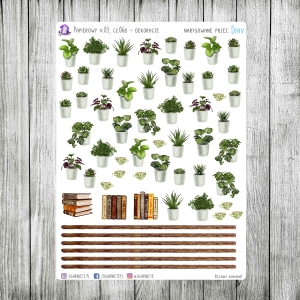 Papierowy v3, cz.06b - rośliny doniczkowe małe