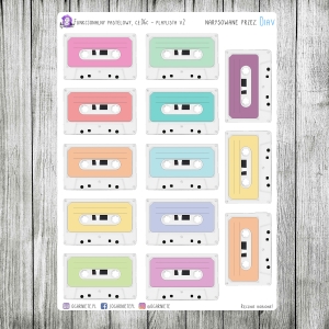 Funkcjonalny pastelowy, cz.06c - playlista, kasety