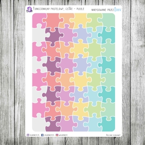 Funkcjonalny pastelowy, cz.06e - puzzle