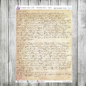 W ogrodzie słów, cz.06l - pamiętnik Emilki (puzzle)