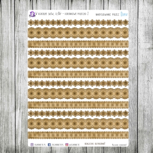 W ogrodzie słów, cz.06f - brązowa koronka