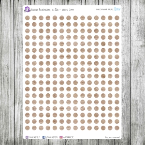 Zielona Książniczka, cz.04b - kropki 4mm