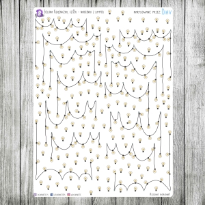 Zielona Książniczka, cz.03k - narożniki z lampek (FOLIA)