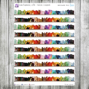 Zielona Książniczka, cz.03h - paseczki z książkami