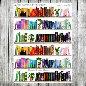 Zielona Książniczka, cz.03e - półki z książkami