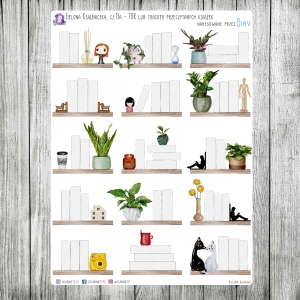 Zielona Książniczka, cz.13a - TBR lub tracker przeczytanych książek