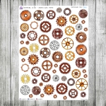 Steampunk, cz.06c - duże zębatki 