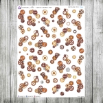 Steampunk, cz.06f - zębatki ozdobne, małe