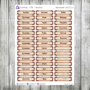 Steampunk, cz.10b - nagłówki v.02