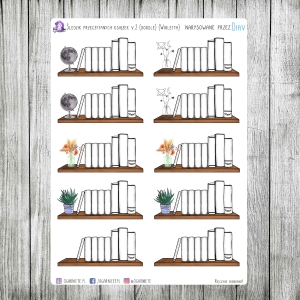 Śledzik przeczytanych książek v.2 (doodle) (W)