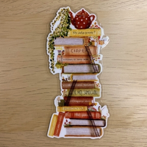 Zakładka do książek 002 - "W moim magicznym domku"