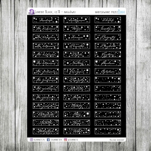 Lunerie Black, cz.10 - nagłówki