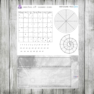 Lunerie Black, cz.09 - kalendarze i śledziki