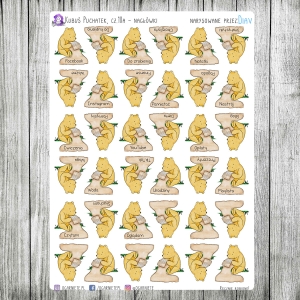 Kubuś Puchatek, cz.10a - nagłówki