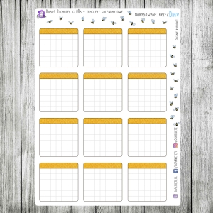 Kubuś Puchatek, cz.08b - trackery kalendarzowe