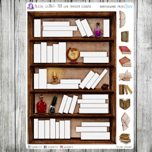 Alicja w Krainie Czarów, cz.08e1 - TBR lub tracker przeczytanych książek 