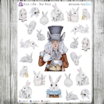 Alicja w Krainie Czarów, cz.06q - Biały Królik