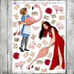 Alicja w Krainie Czarów, cz.06j - Czerwona Królowa i gra w krykieta