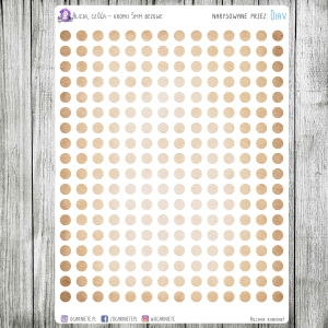 Alicja w Krainie Czarów, cz.04a - kropki 5mm