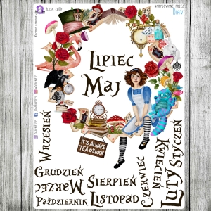 Alicja w Krainie Czarów, cz.01f - przywitanie miesiąca