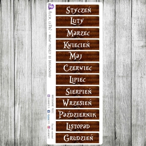 Alicja w Krainie Czarów, cz.01b2 - miesiące na deseczkach