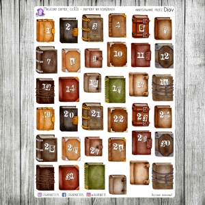 Magiczny Domek, cz.02d - numery na zamkniętych książkach