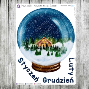 Zimowy,  cz.01a - przywitanie miesiąca