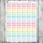 Cukier 08, przekrój kolorów, z tłem, pikto: na czczo i po jedzeniu