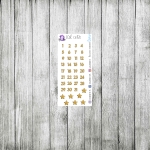 Le Carnaval des Étoiles, cz.02e - numery dni v.03