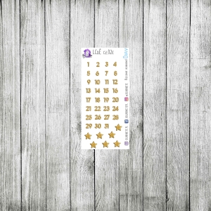 Le Carnaval des Étoiles, cz.02e - numery dni v.03