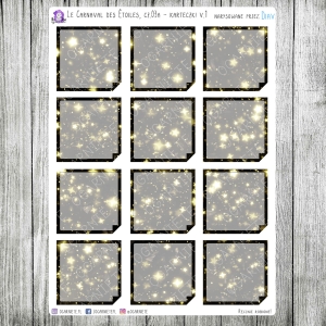 Le Carnaval des Étoiles, cz.03a - karteczki v.01