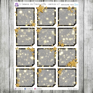 Le Carnaval des Étoiles, cz.03b - karteczki v.02