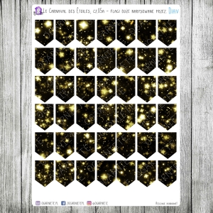 Le Carnaval des Étoiles, cz.05a - duże flagi