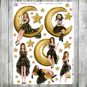 Le Carnaval des Étoiles, cz.06c - księżycowe dziewczyny v.01 w lustrze