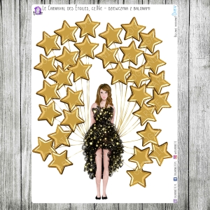 Le Carnaval des Étoiles, cz.06e - dziewczyna z gwiezdnymi balonami