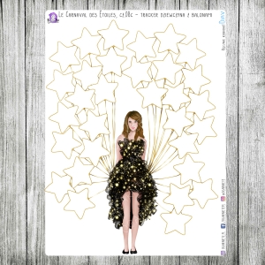 Le Carnaval des Étoiles, cz.08c - dziewczyna z balonami, tracker