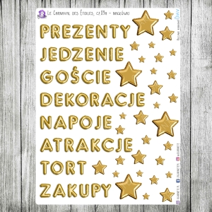 Le Carnaval des Étoiles, cz.09a - nagłówki v.01