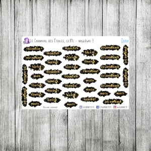 Le Carnaval des Étoiles, cz.09c - nagłówki v.03