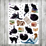 Zaczytana, cz.06b - koty i książki 