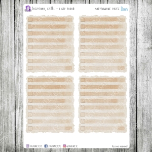 Zaczytana, cz.08l - listy zadań