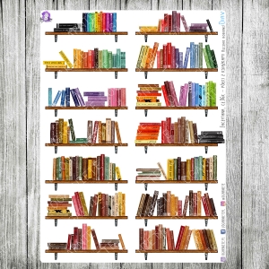 Zaczytana, cz.06k - książki na półkach