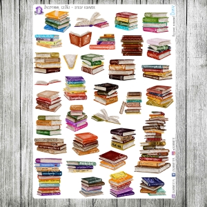 Zaczytana, cz.06j - stosy książek