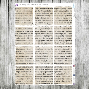 Zaczytana, cz.03p - karteczki z tekstem (v.3)