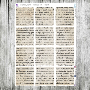 Zaczytana, cz.03o - karteczki z tekstem (v.2)