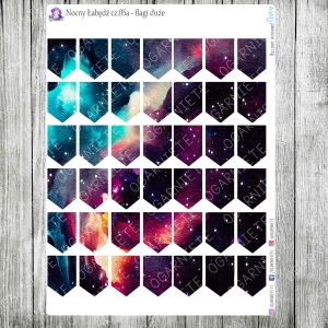 Nocny Łabędź, cz.05a - flagi duże