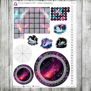 Nocny Łabędź, cz.07c - małe kalendarze