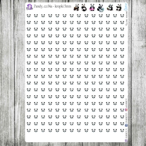 Pandy, cz.04a - kropki około 5mm