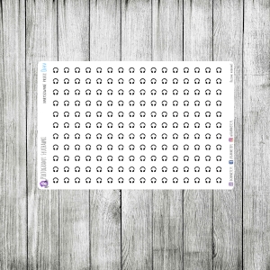 Piktogramy: słuchawki, 5mm