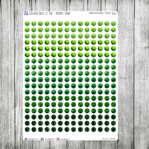 Zielona Oaza, cz.04c - kropki 5mm