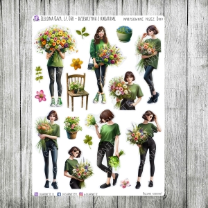 Zielona Oaza, cz.06r - dziewczyna z kwiatami